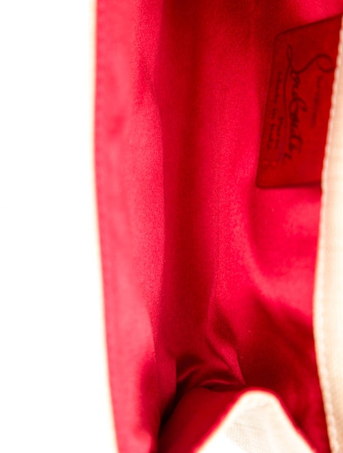 Christian Louboutin Raffia Shoulder Bag