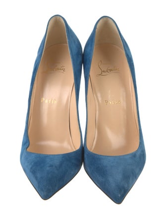 Christian Louboutin Suede Pumps