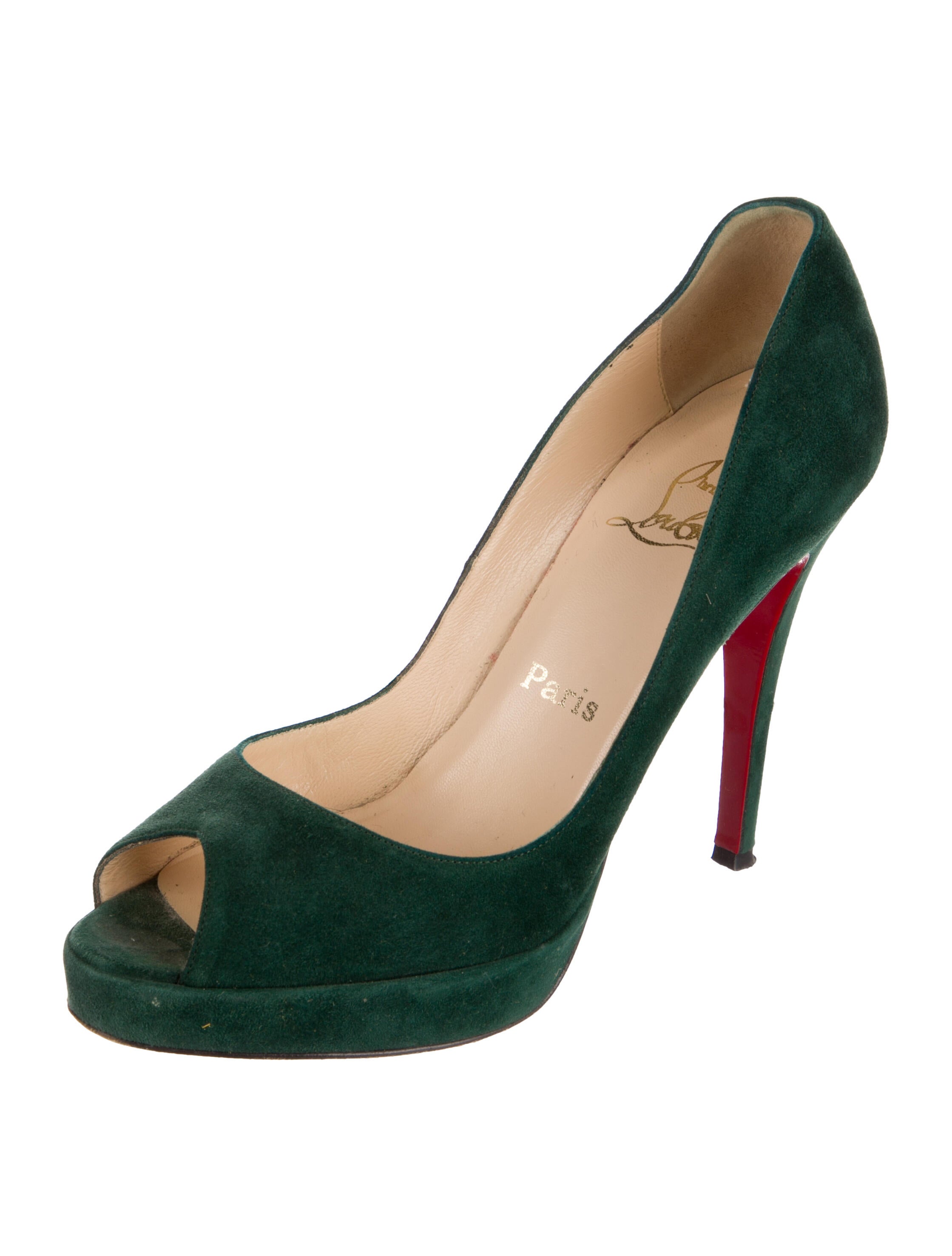 Christian Louboutin Suede Pumps