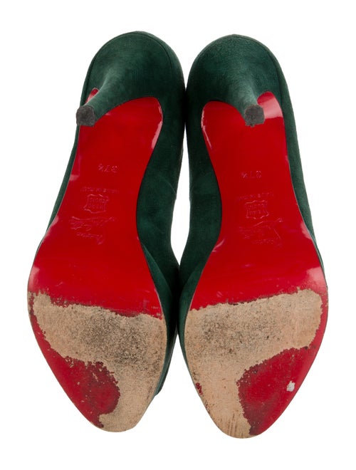 Christian Louboutin Suede Pumps