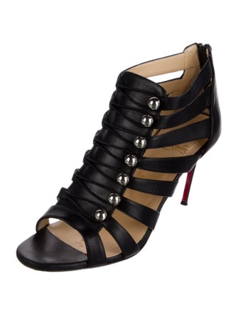 Christian Louboutin Leather Gladiator Sandals