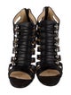 Christian Louboutin Leather Gladiator Sandals