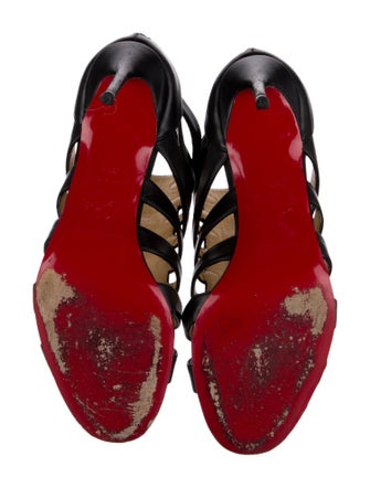 Christian Louboutin Leather Gladiator Sandals