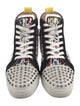 Christian Louboutin Patent Leather Printed Sneakers