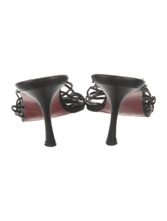 Christian Louboutin Leather Slides