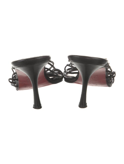 Christian Louboutin Leather Slides