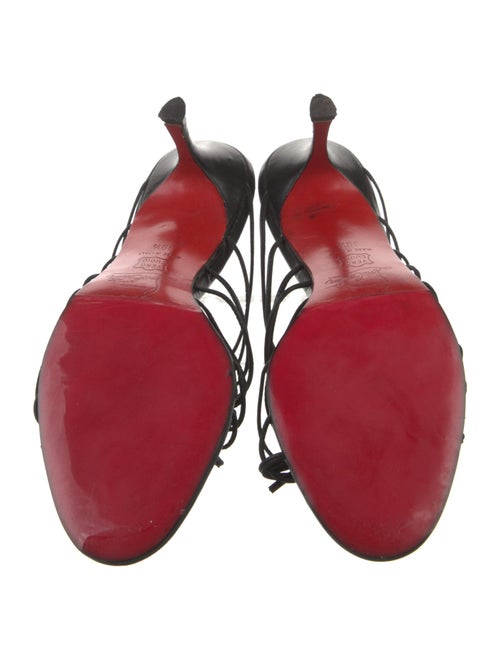 Christian Louboutin Leather Slides