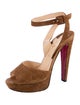 Christian Louboutin Suede Sandals