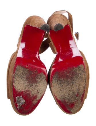 Christian Louboutin Suede Sandals