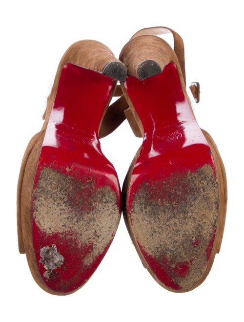 Christian Louboutin Suede Sandals