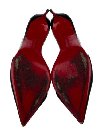 Christian Louboutin Leather Slingback Pumps