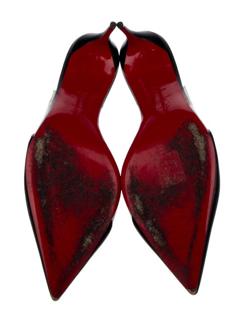 Christian Louboutin Leather Slingback Pumps