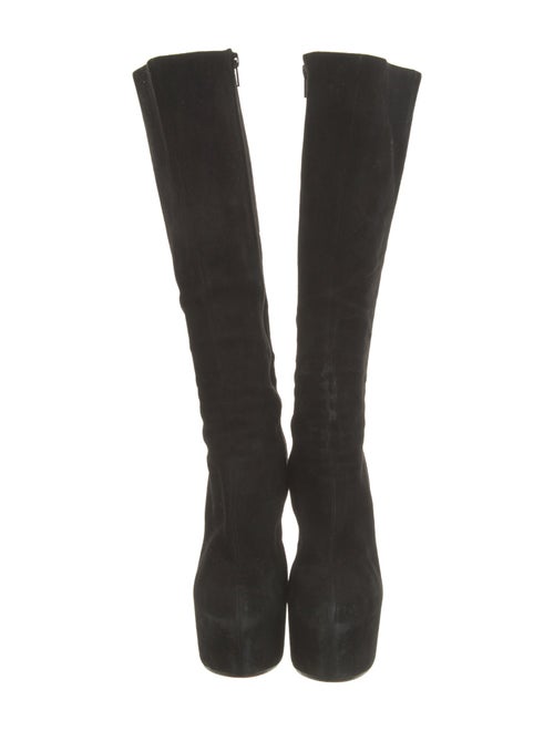 Christian Louboutin Suede Sock Boots