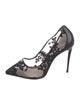 Christian Louboutin Lace Lace Pattern Pumps