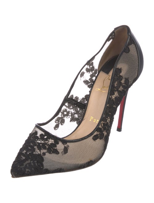 Christian Louboutin Lace Lace Pattern Pumps