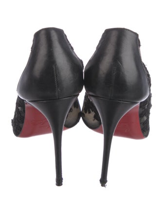 Christian Louboutin Lace Lace Pattern Pumps