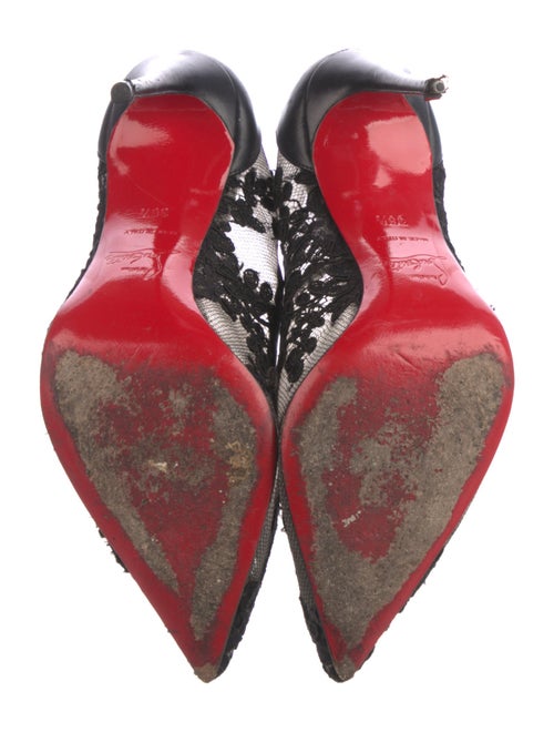 Christian Louboutin Lace Lace Pattern Pumps