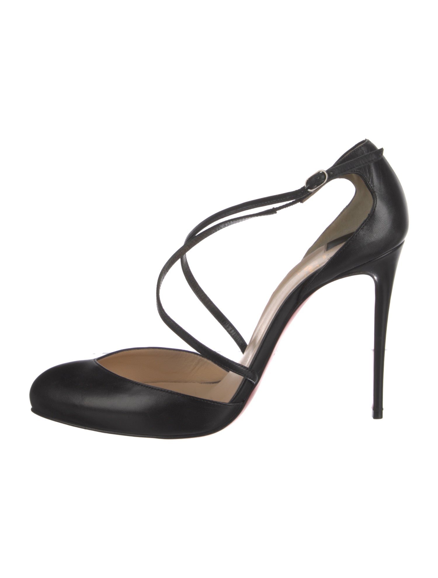 Christian Louboutin Leather D'Orsay Pumps