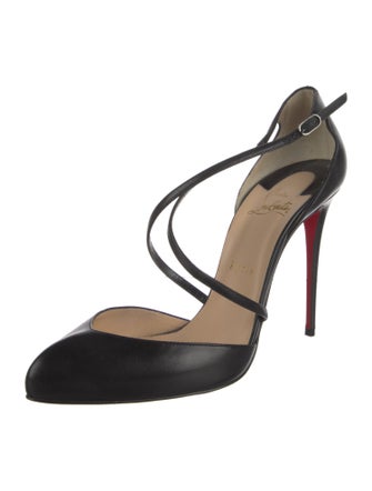 Christian Louboutin Leather D'Orsay Pumps