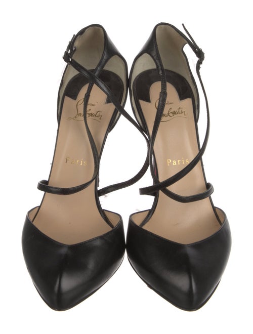Christian Louboutin Leather D'Orsay Pumps