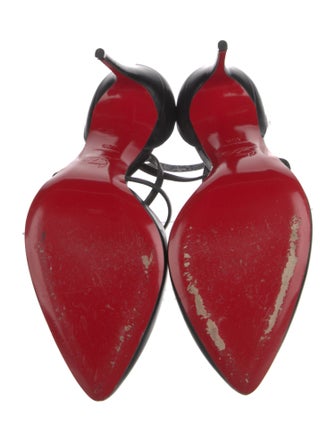 Christian Louboutin Leather D'Orsay Pumps