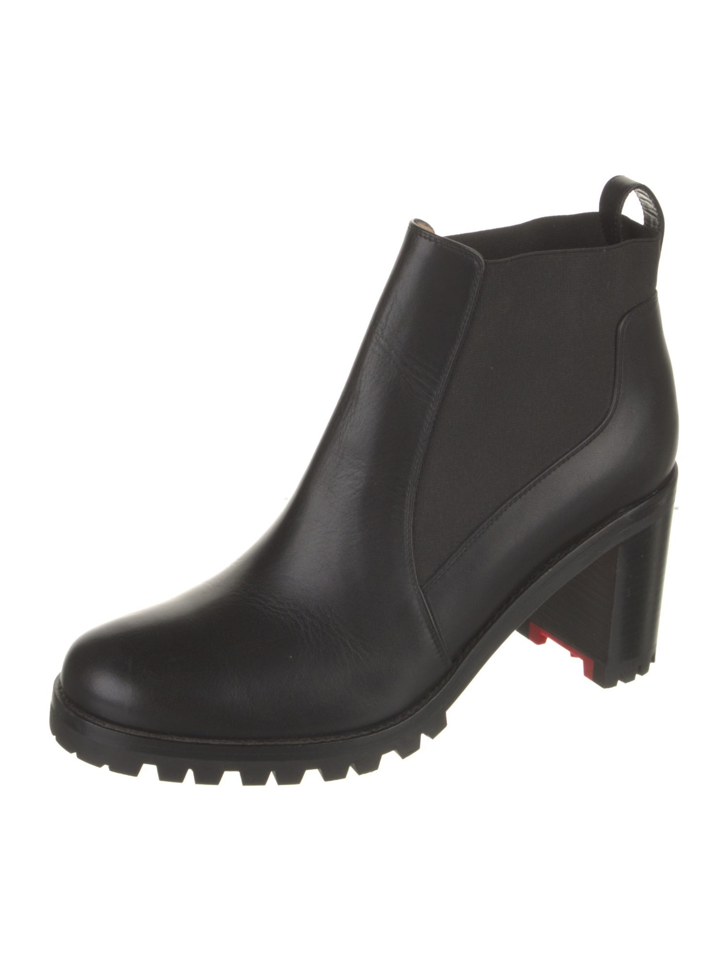 Christian Louboutin Leather Chelsea Boots