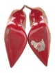 Christian Louboutin Leather Printed Pumps