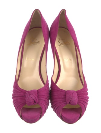 Christian Louboutin Suede Pumps