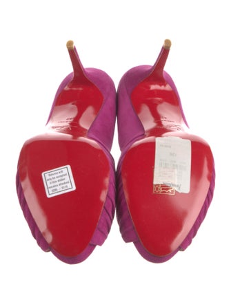 Christian Louboutin Suede Pumps