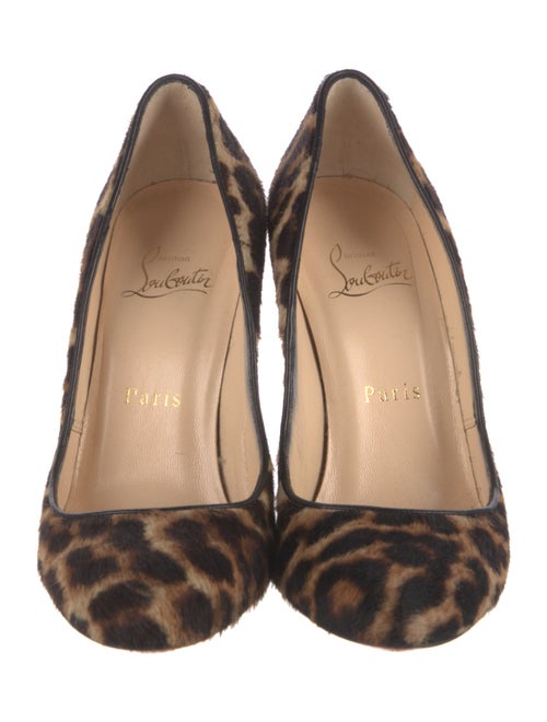 Christian Louboutin Ponyhair Animal Print Pumps