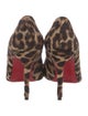 Christian Louboutin Ponyhair Animal Print Pumps