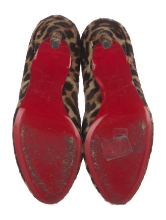Christian Louboutin Ponyhair Animal Print Pumps