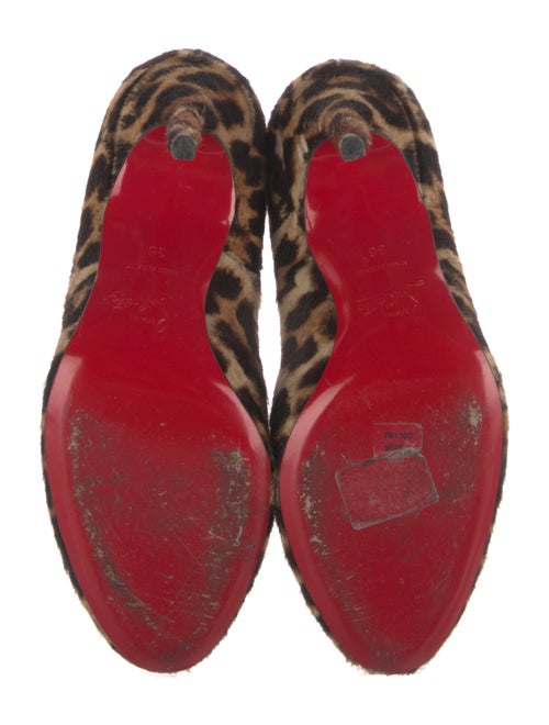 Christian Louboutin Ponyhair Animal Print Pumps