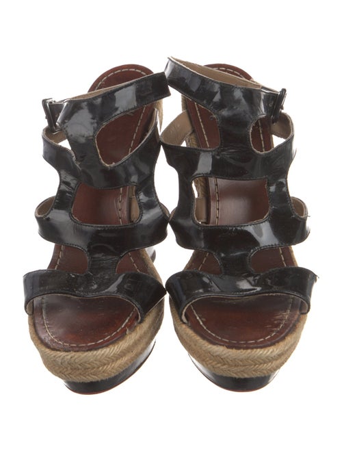 Christian Louboutin Patent Leather Espadrilles