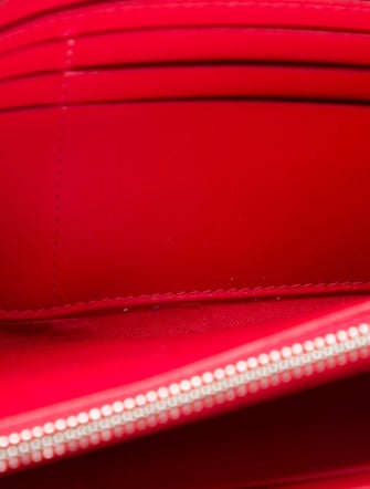 Christian Louboutin Leather Printed Continental Wallet