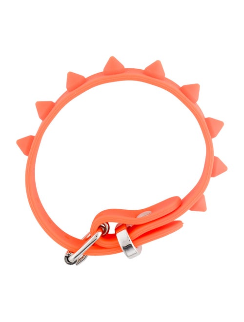 Christian Louboutin Rubber Loubilink Studded Wrap Bracelet