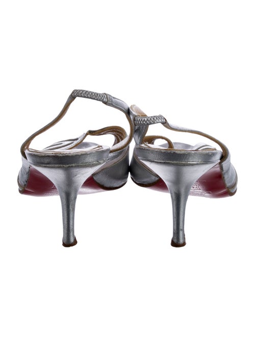 Christian Louboutin Leather Slingback Pumps