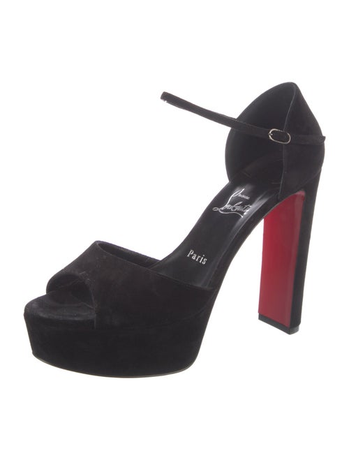Christian Louboutin Suede Sandals