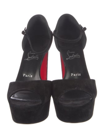 Christian Louboutin Suede Sandals