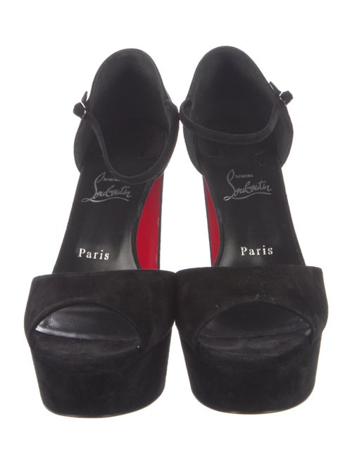Christian Louboutin Suede Sandals