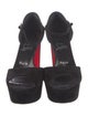 Christian Louboutin Suede Sandals