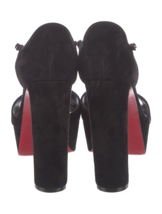 Christian Louboutin Suede Sandals
