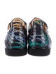 Christian Louboutin Snakeskin Animal Print Sneakers