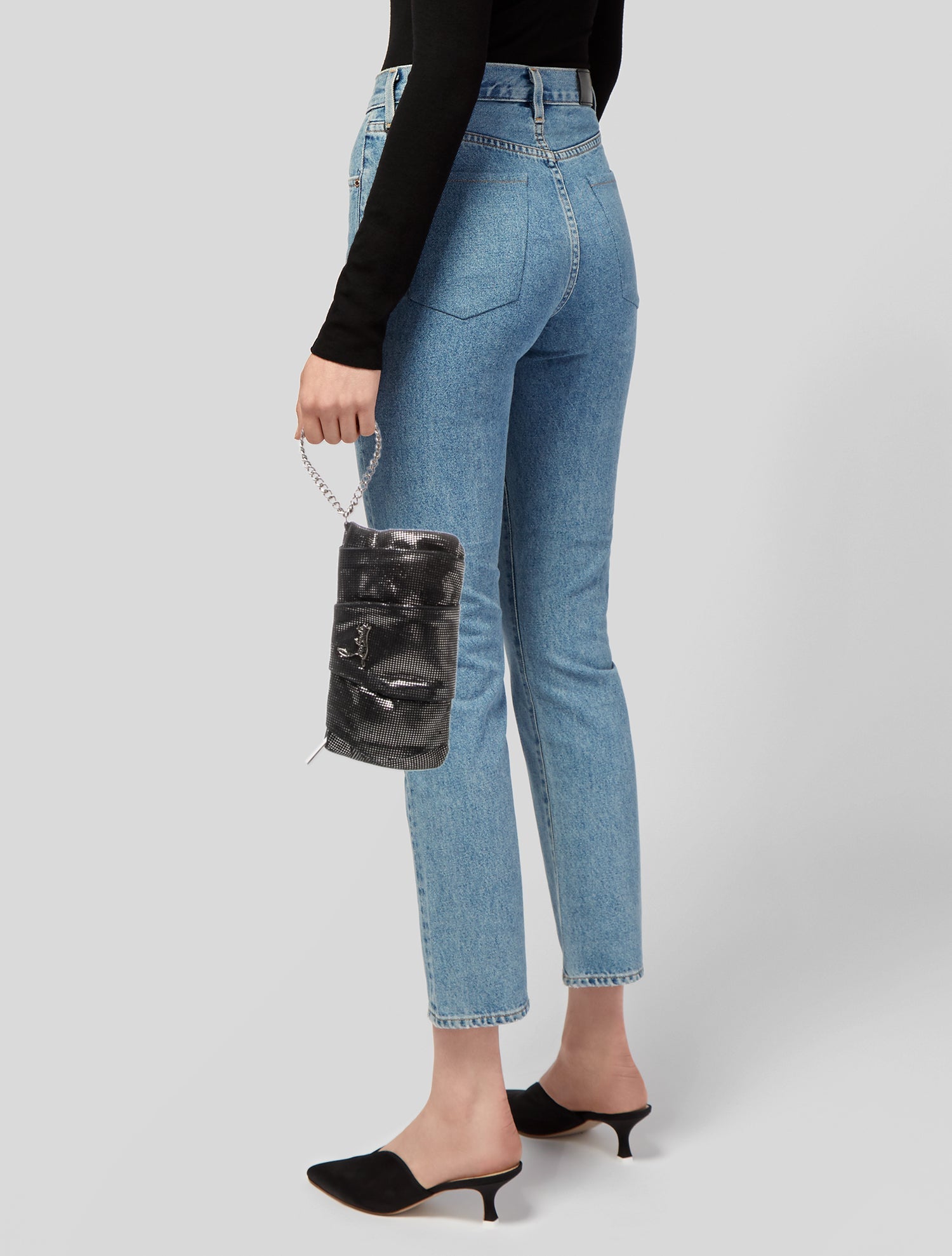 Christian Louboutin Suede Clutch