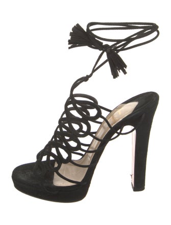 Christian Louboutin Suede Sandals