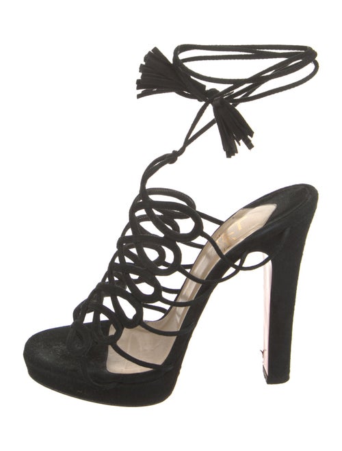 Christian Louboutin Suede Sandals