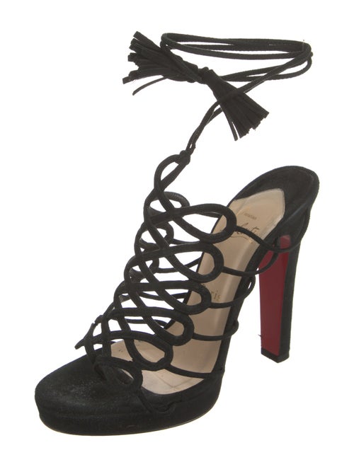 Christian Louboutin Suede Sandals