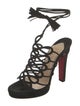Christian Louboutin Suede Sandals