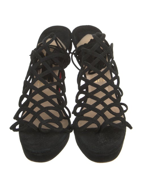 Christian Louboutin Suede Sandals