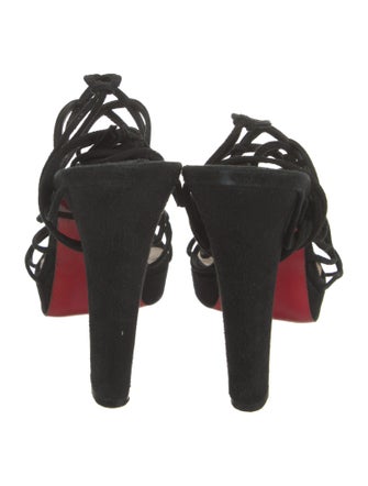 Christian Louboutin Suede Sandals